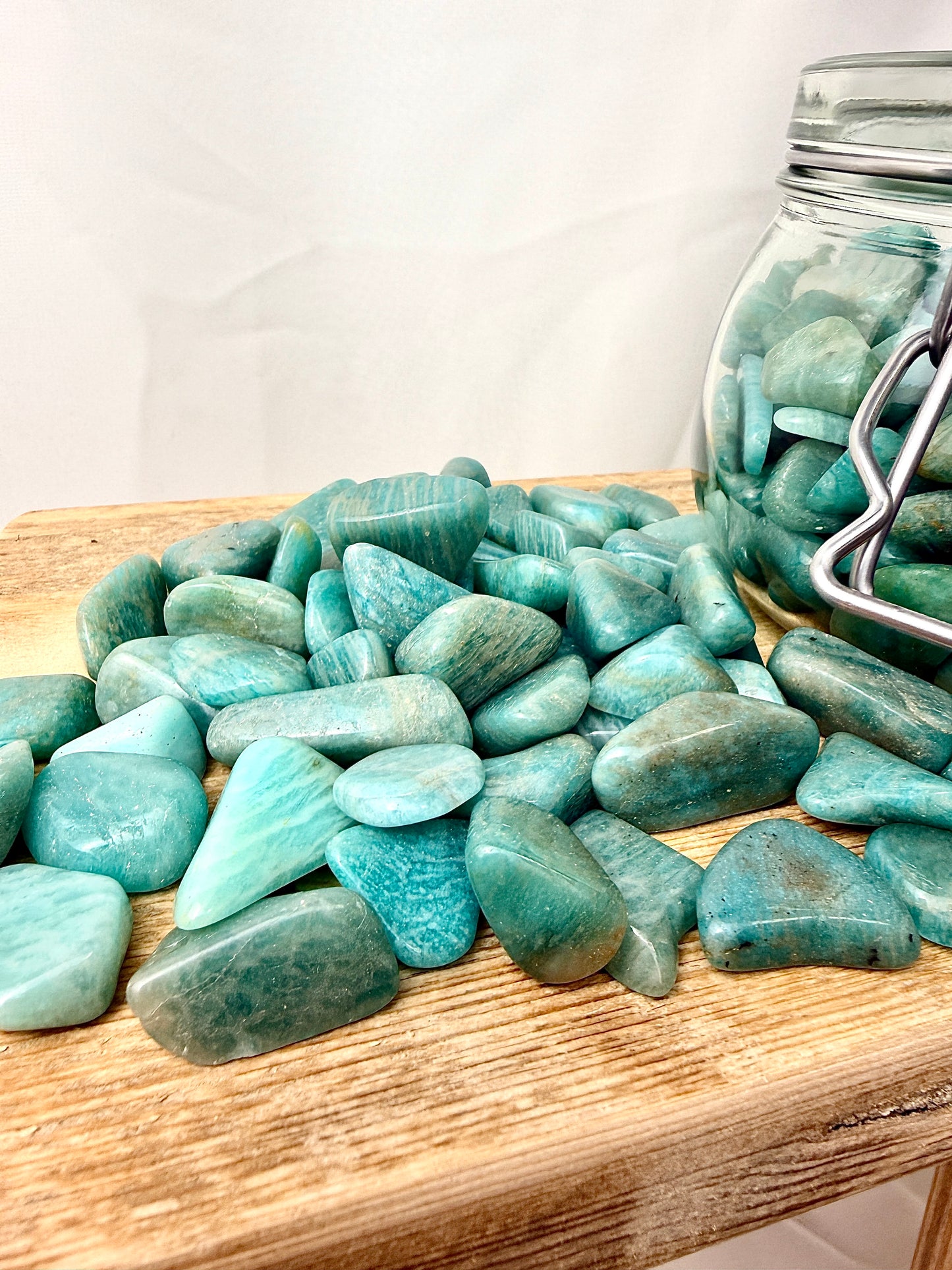 Amazonite Tumblestone - Mozambique - 15-20mm