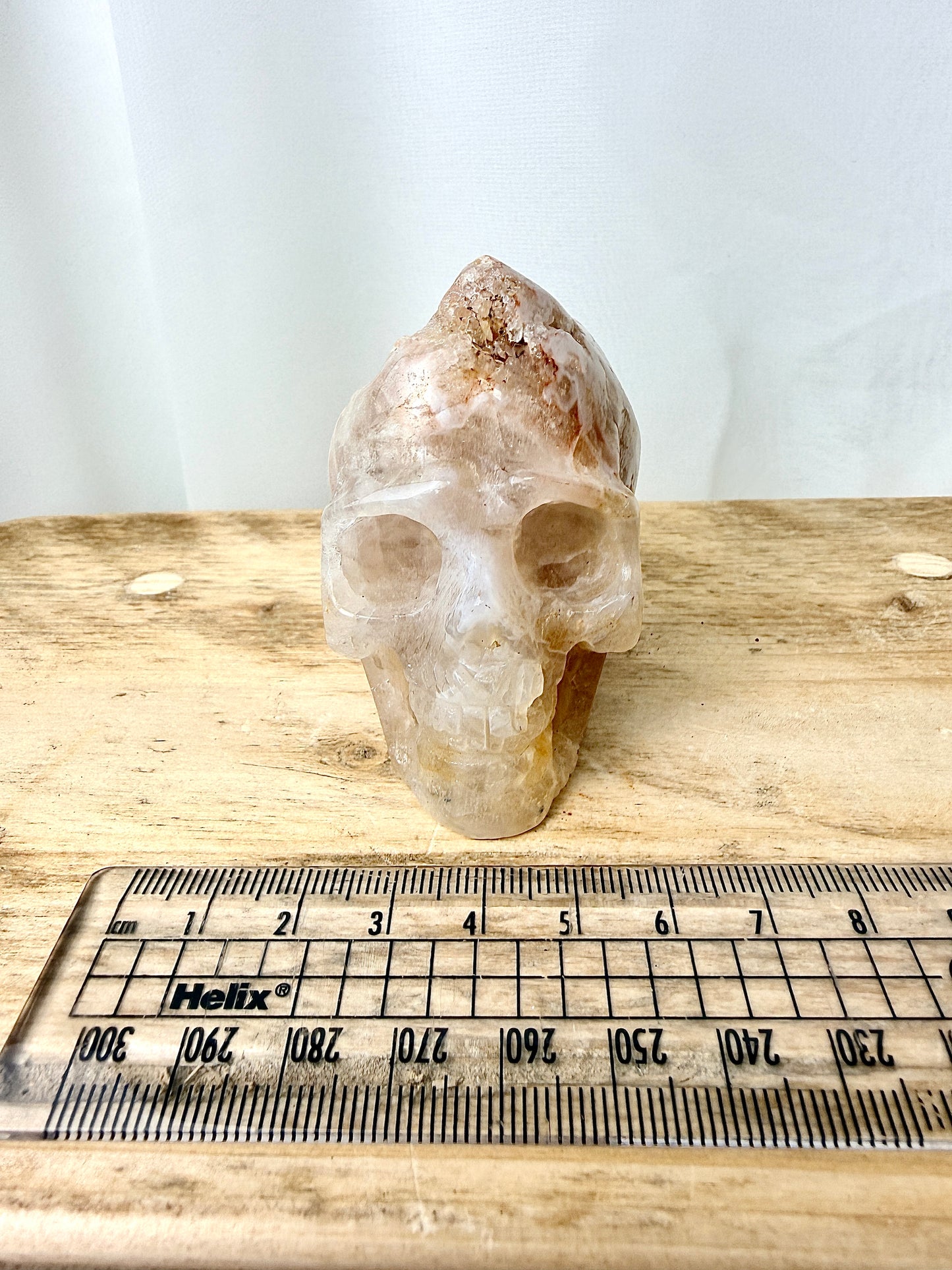 Pink Amethyst Skull (#10) - 211g - Brazil