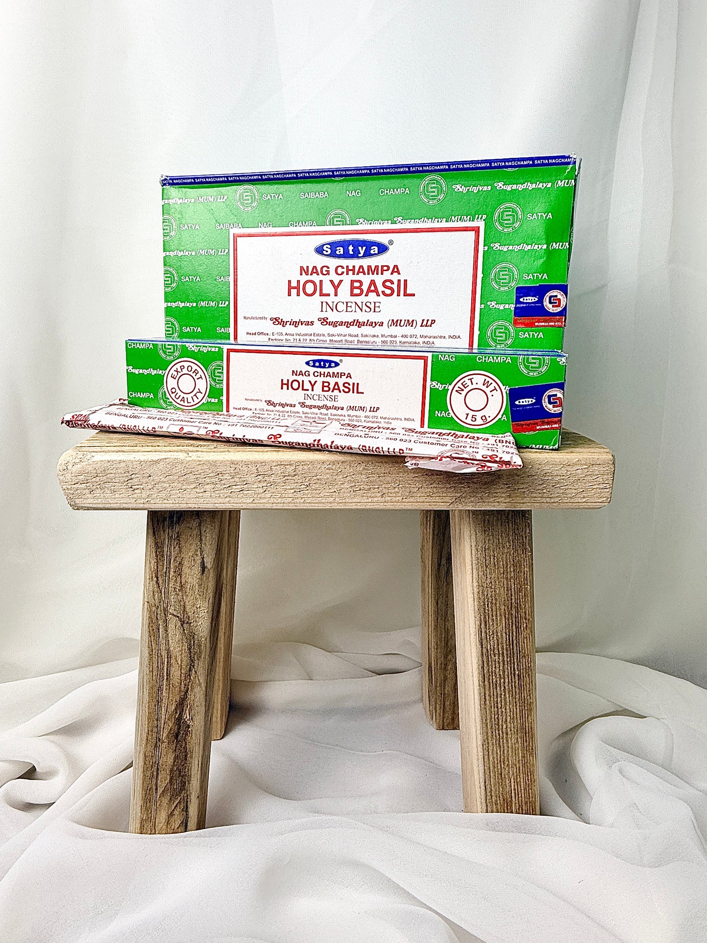 Satya Holy Basil Incense Sticks - 15g
