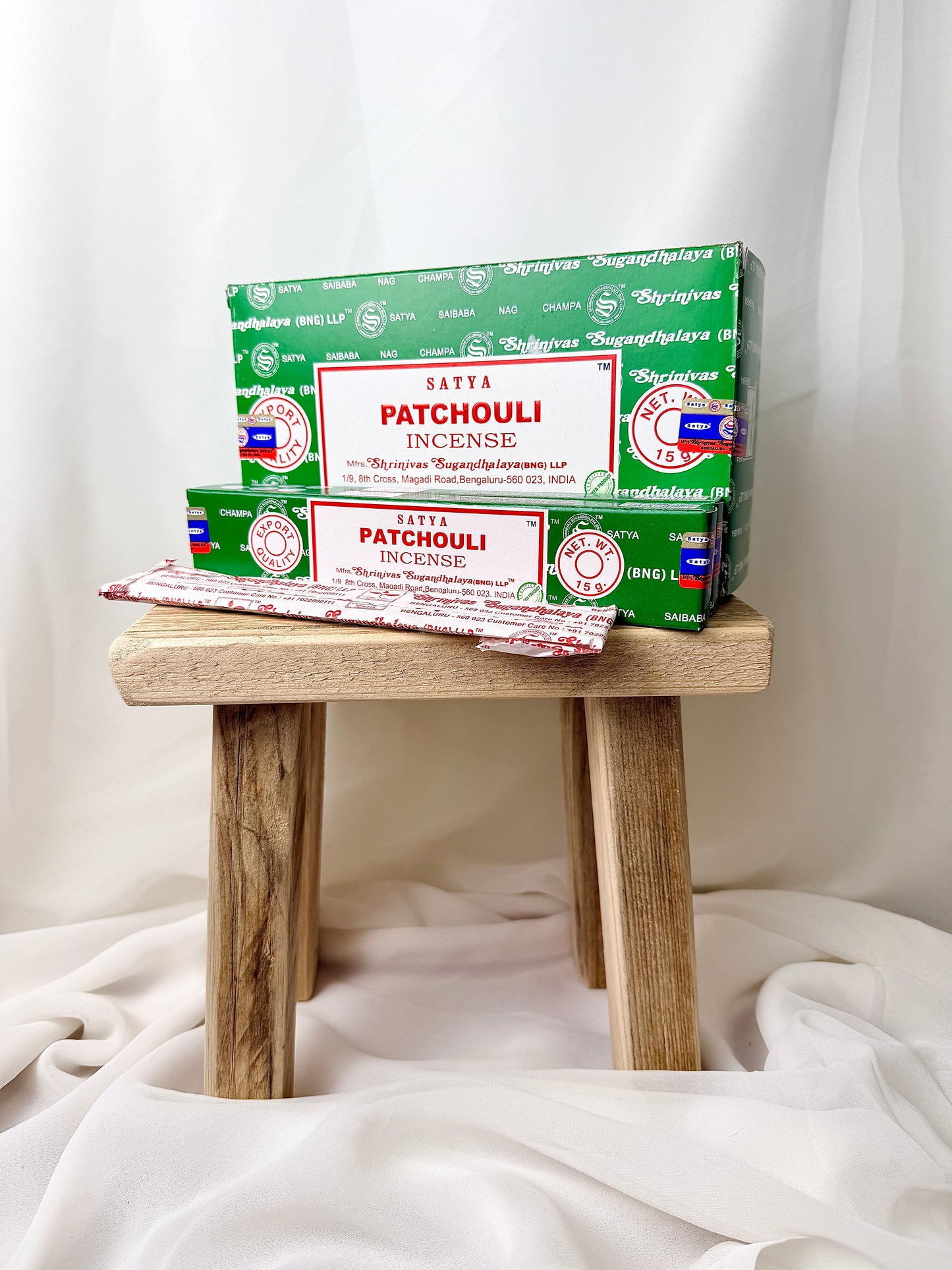 Satya Patchouli Incense Sticks - 15g