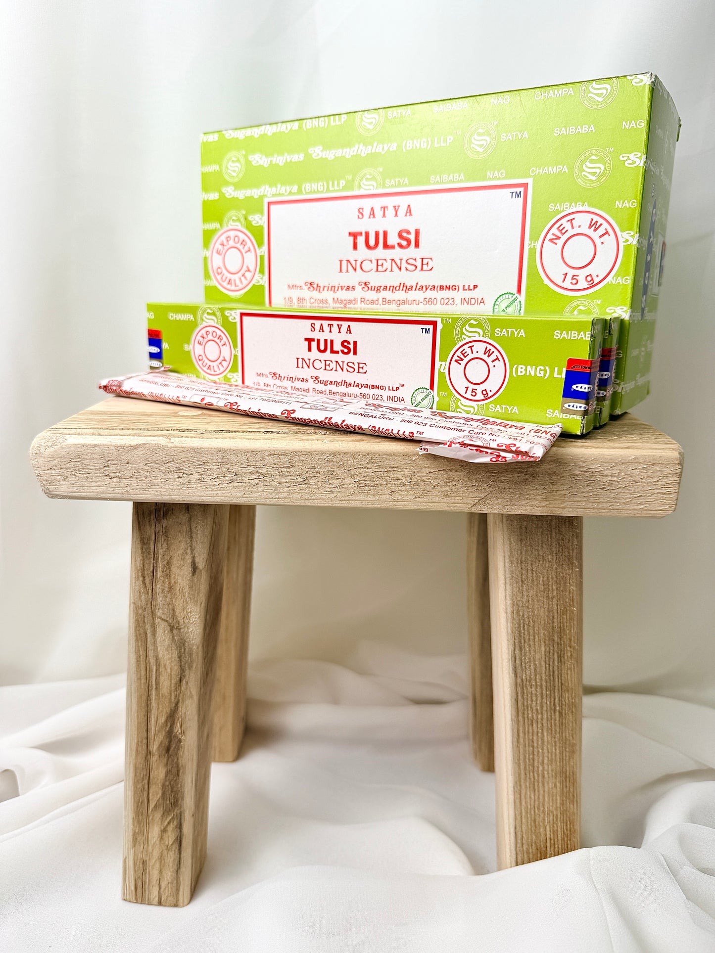 Satya Tulsi Incense Sticks - 15g