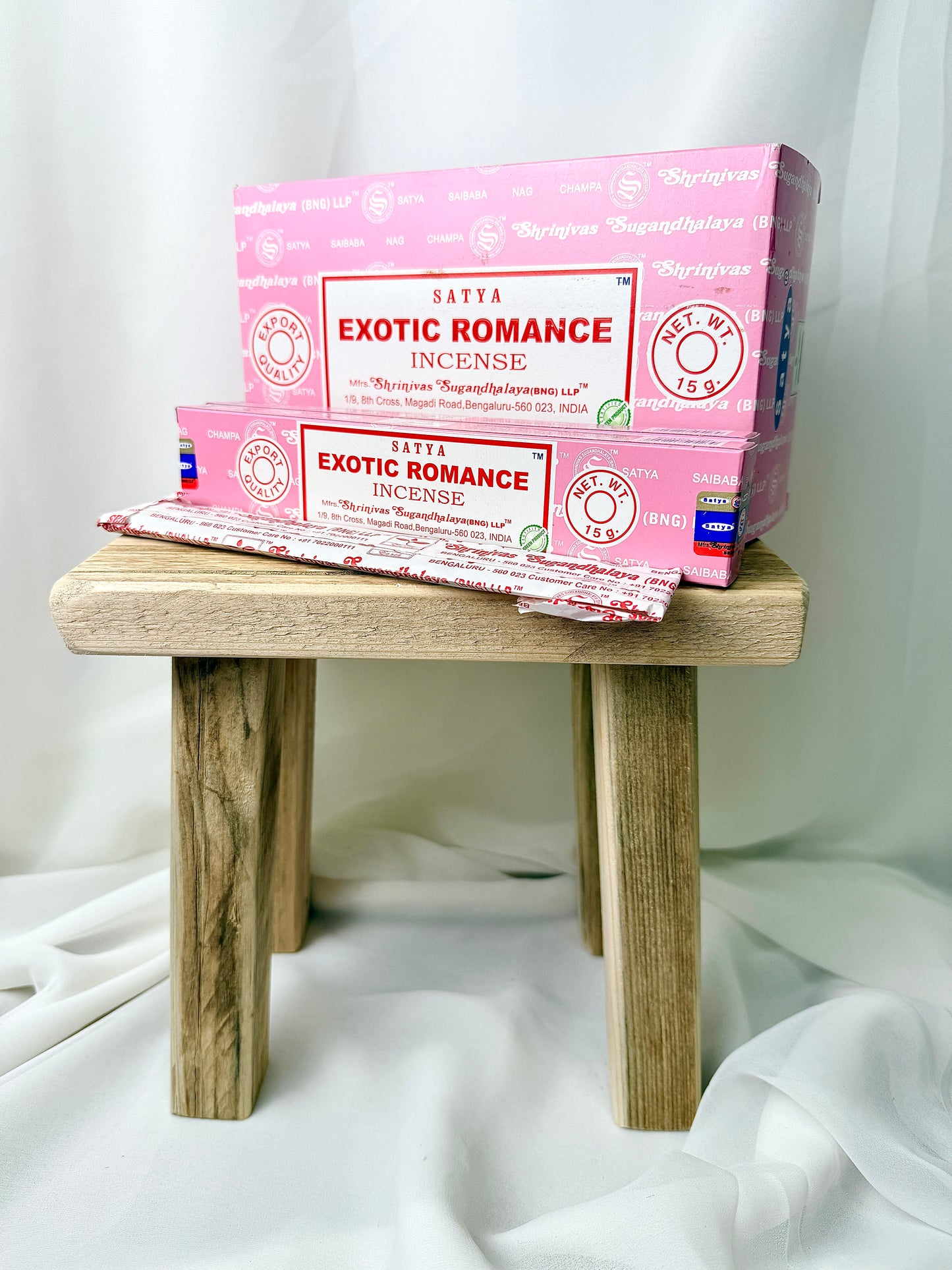 Satya Exotic Romance Incense Sticks - 15g