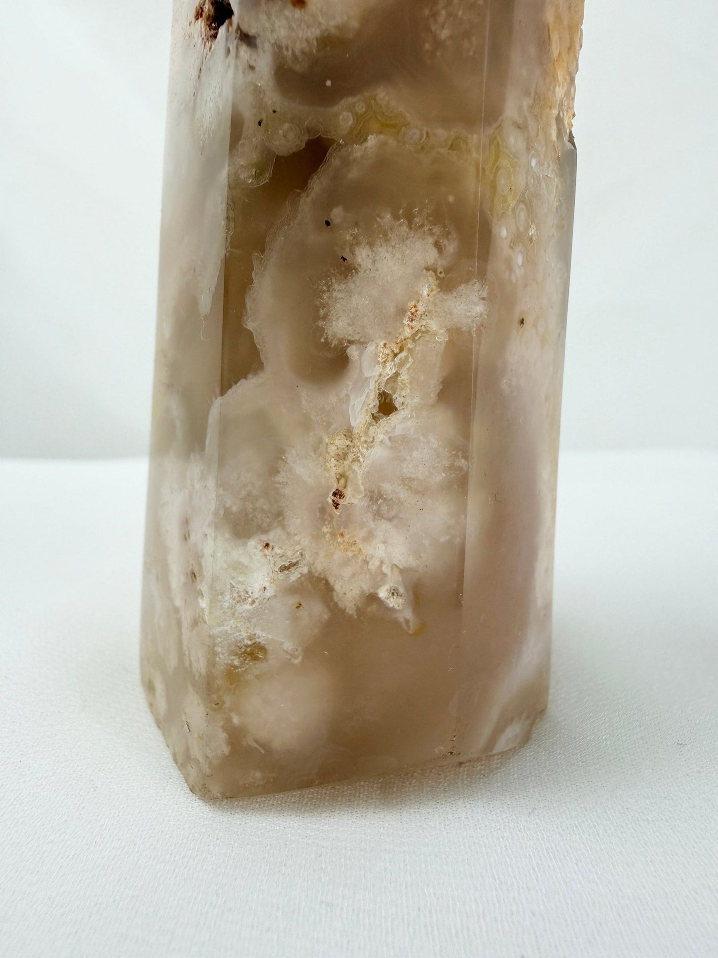 Flower Agate Tower - Madagascar - 0.15kg