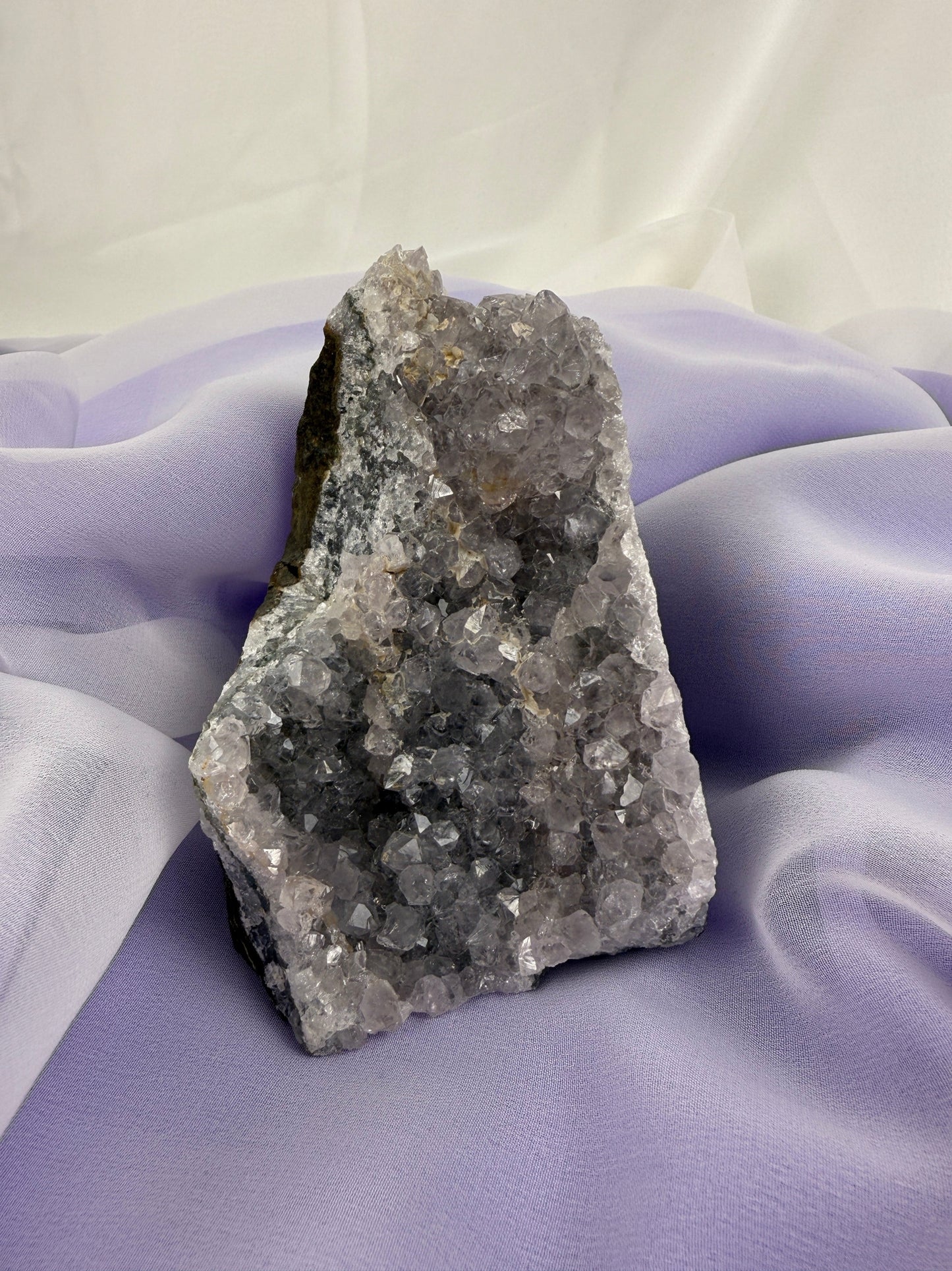 Snowy Amethyst Druze Formation #8