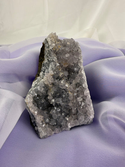 Snowy Amethyst Druze Formation #8