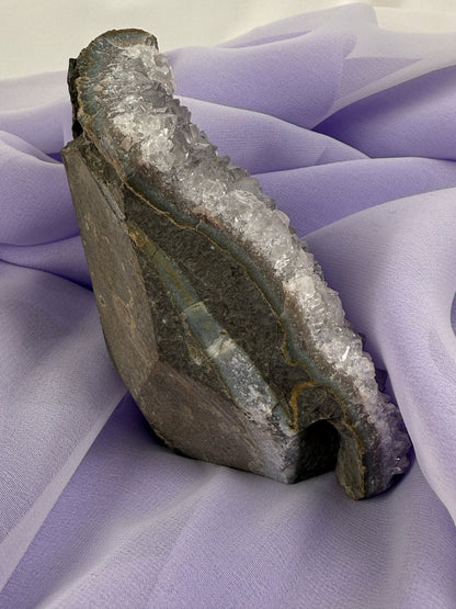 Snowy Amethyst Druze Formation #4