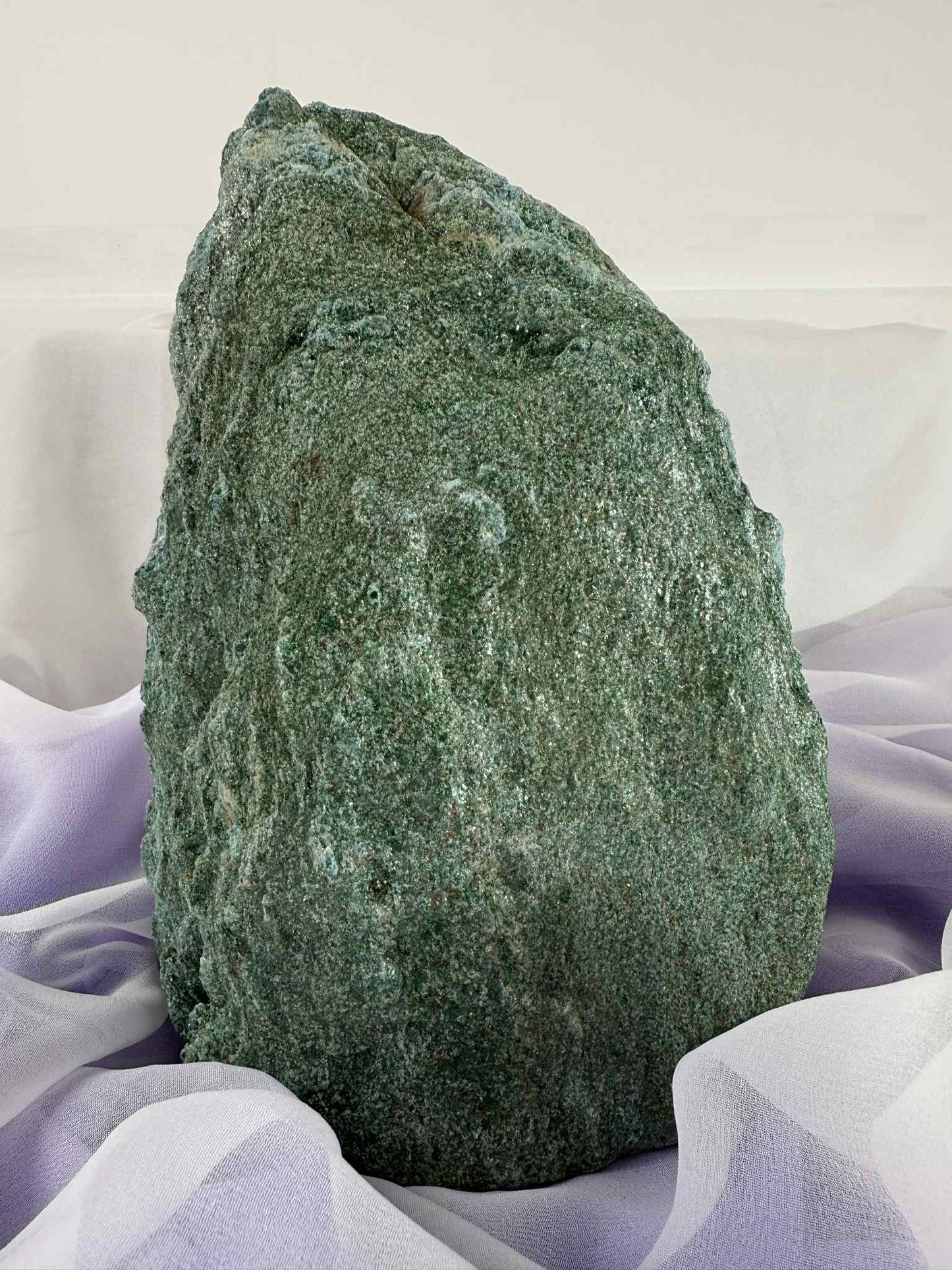 Rough Green Fuchsite Tower