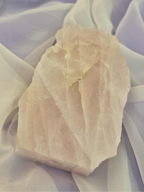 One-Sided Polished Rose Quartz (#2)
