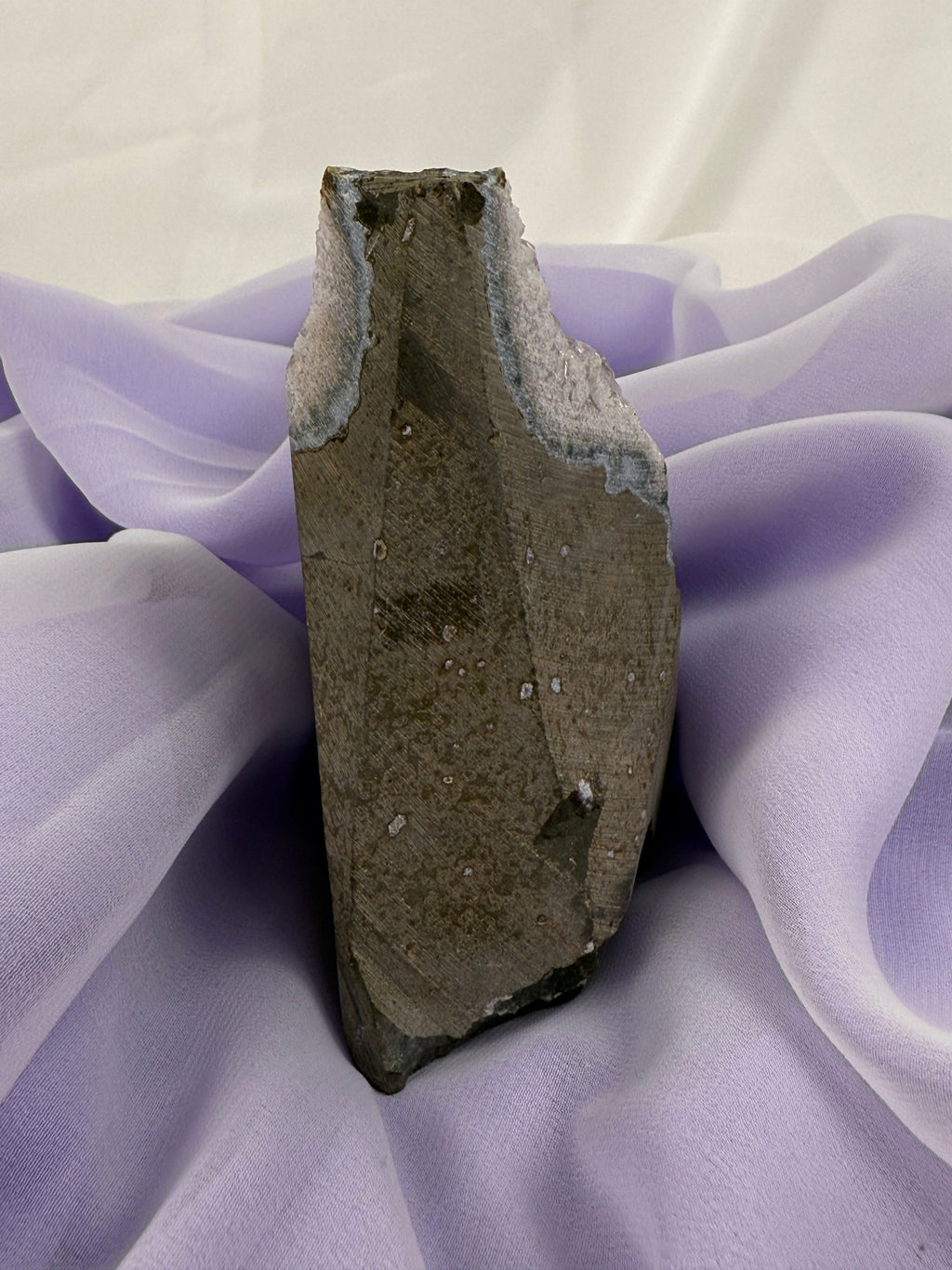 Snowy Amethyst Druze Formation (#2)