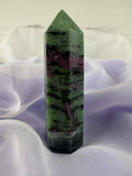 Ruby in Zoisite Polished Point