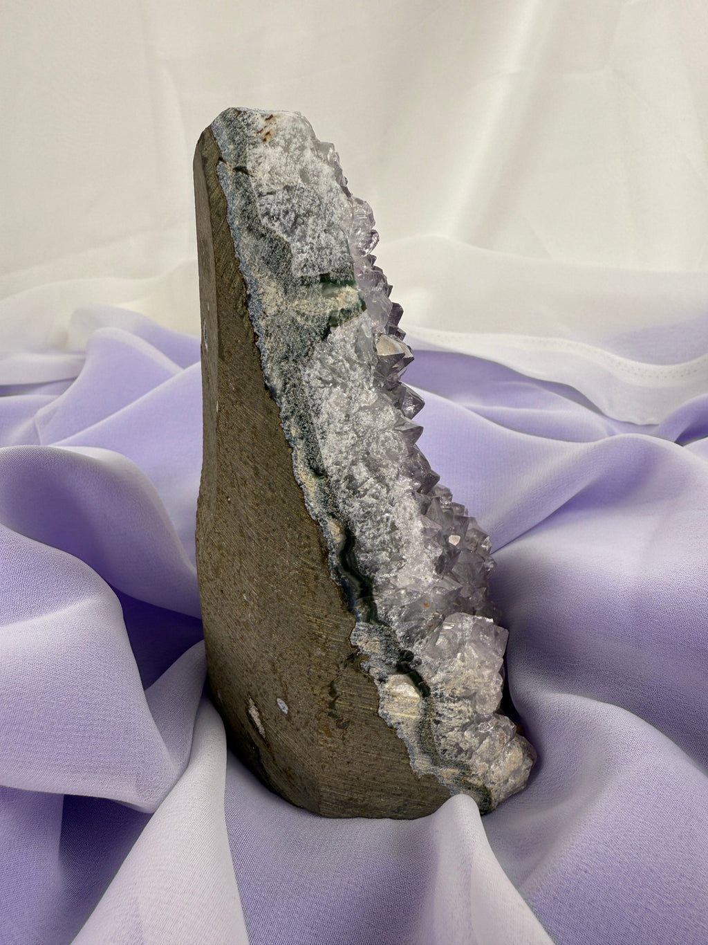 Snowy Amethyst Druze Formation (#5)