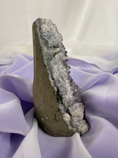 Snowy Amethyst Druze Formation #5