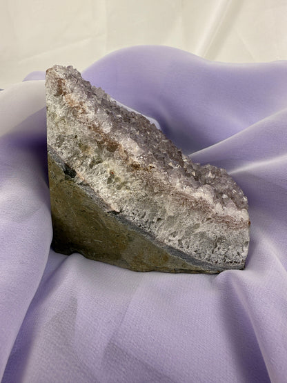 Snowy Amethyst Druze Formation #11