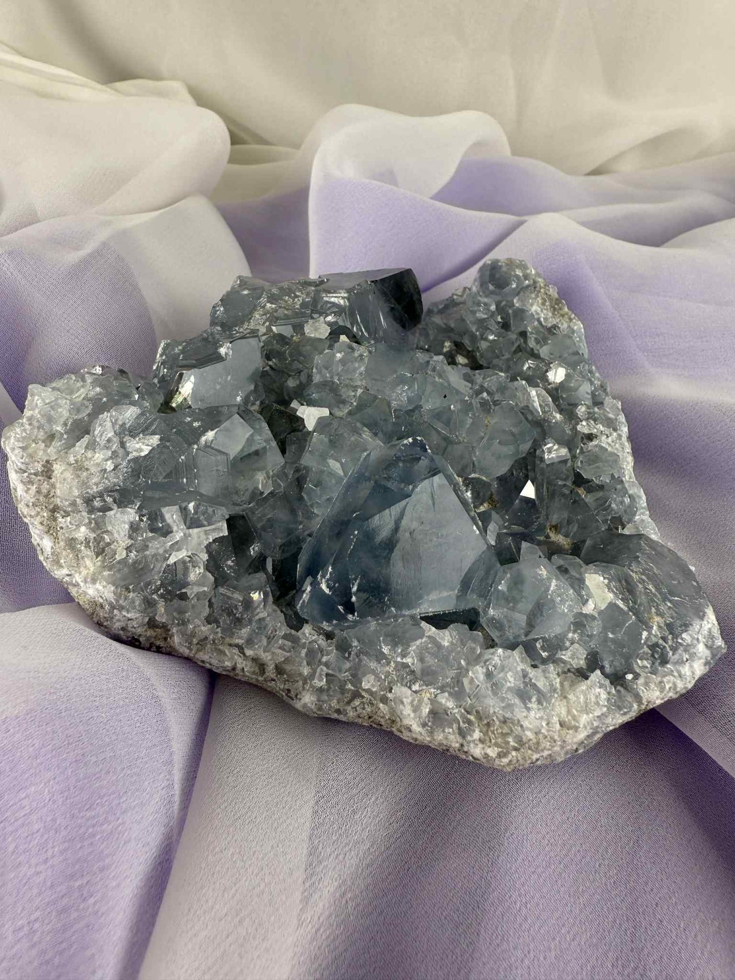 Celestite Cluster