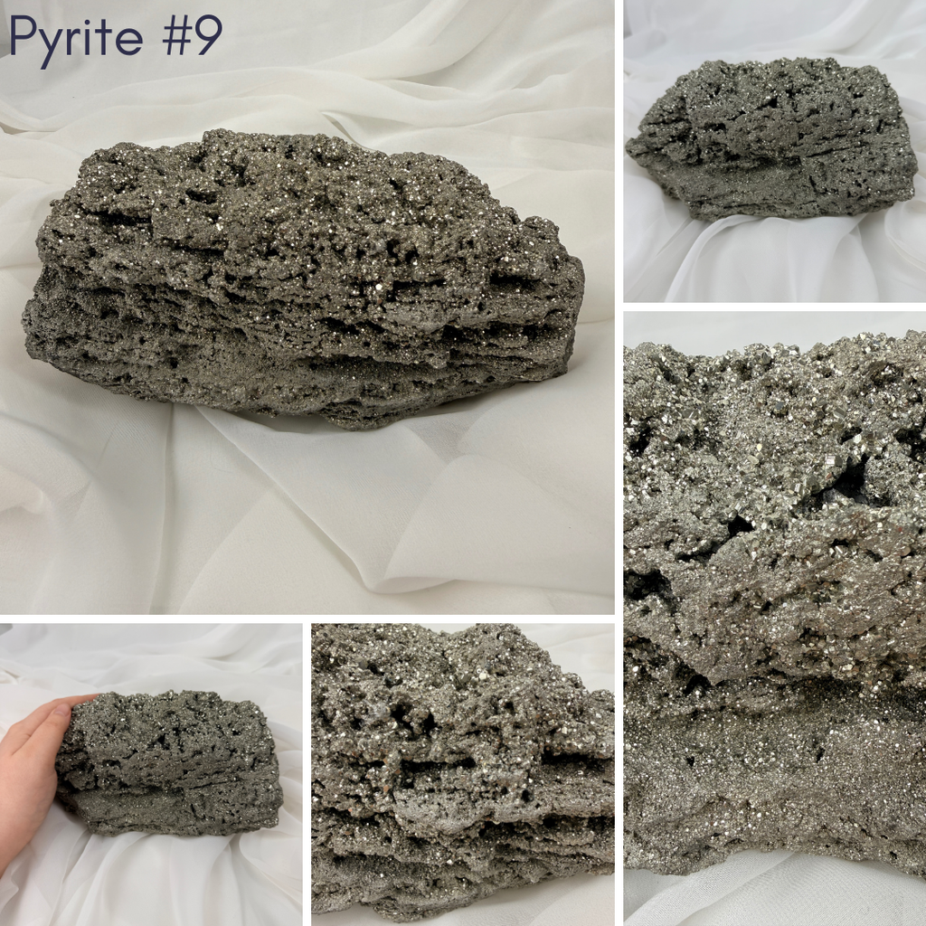 Raw Pyrite (Fool's Gold) Chunks - Choose Your Own!