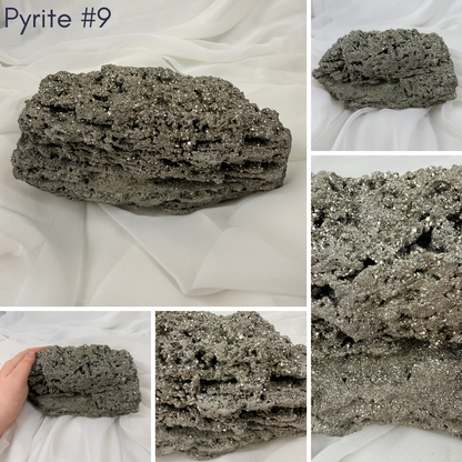 Raw Pyrite (Fool's Gold) Chunks - Choose Your Own!