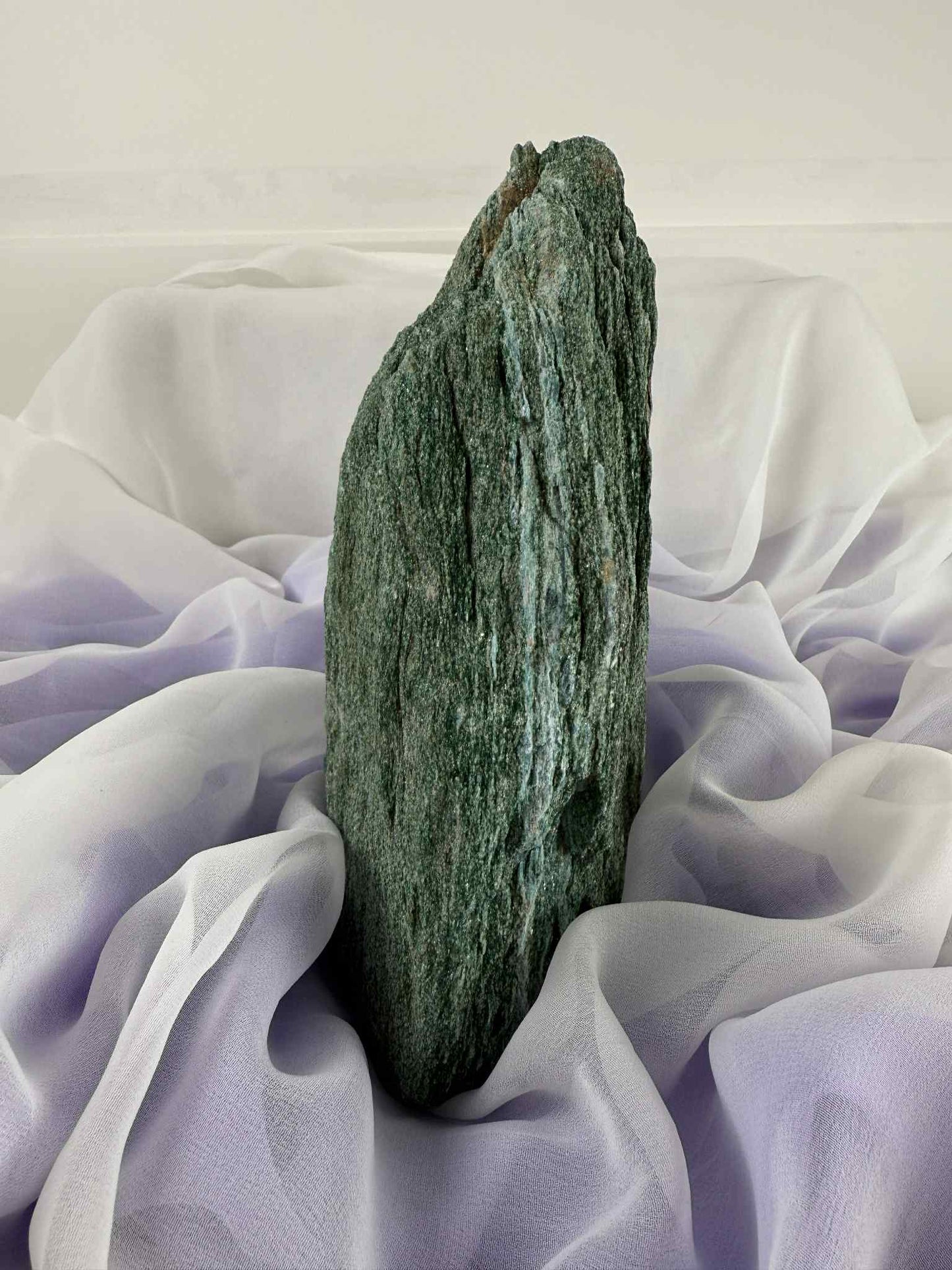 Rough Green Fuchsite Tower