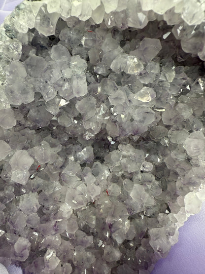 Snowy Amethyst Druze Formation #3