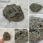 Raw Pyrite (Fool's Gold) Chunks - Choose Your Own!