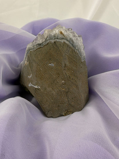 Snowy Amethyst Druze Formation #12