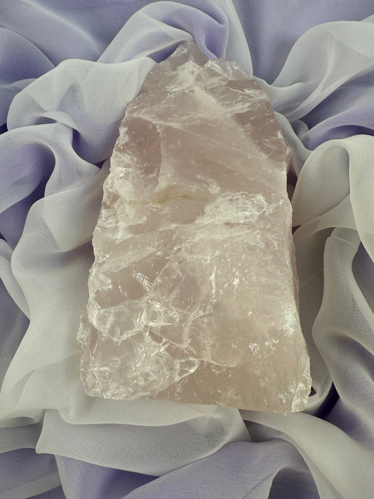 Natural Rose Quartz Tower - 2.1kg