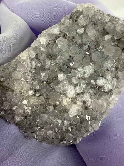 Snowy Amethyst Druze Formation #4