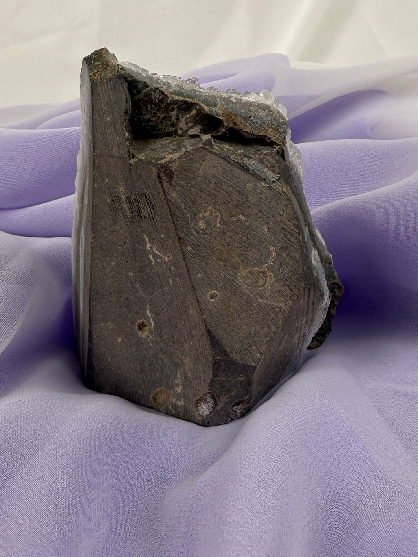 Snowy Amethyst Druze Formation #4