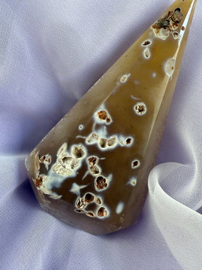 Druzy Agate Cone Point