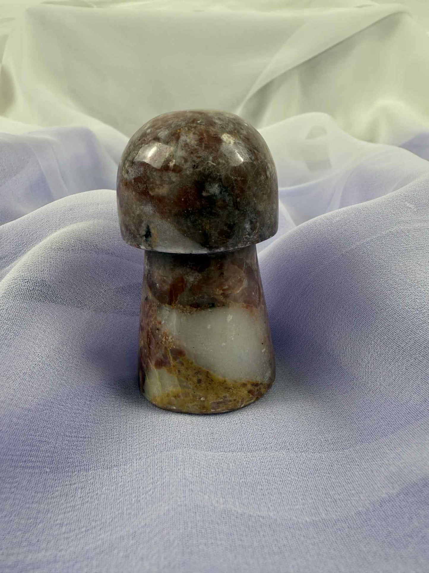 Strawberry Calcite Mushroom #3