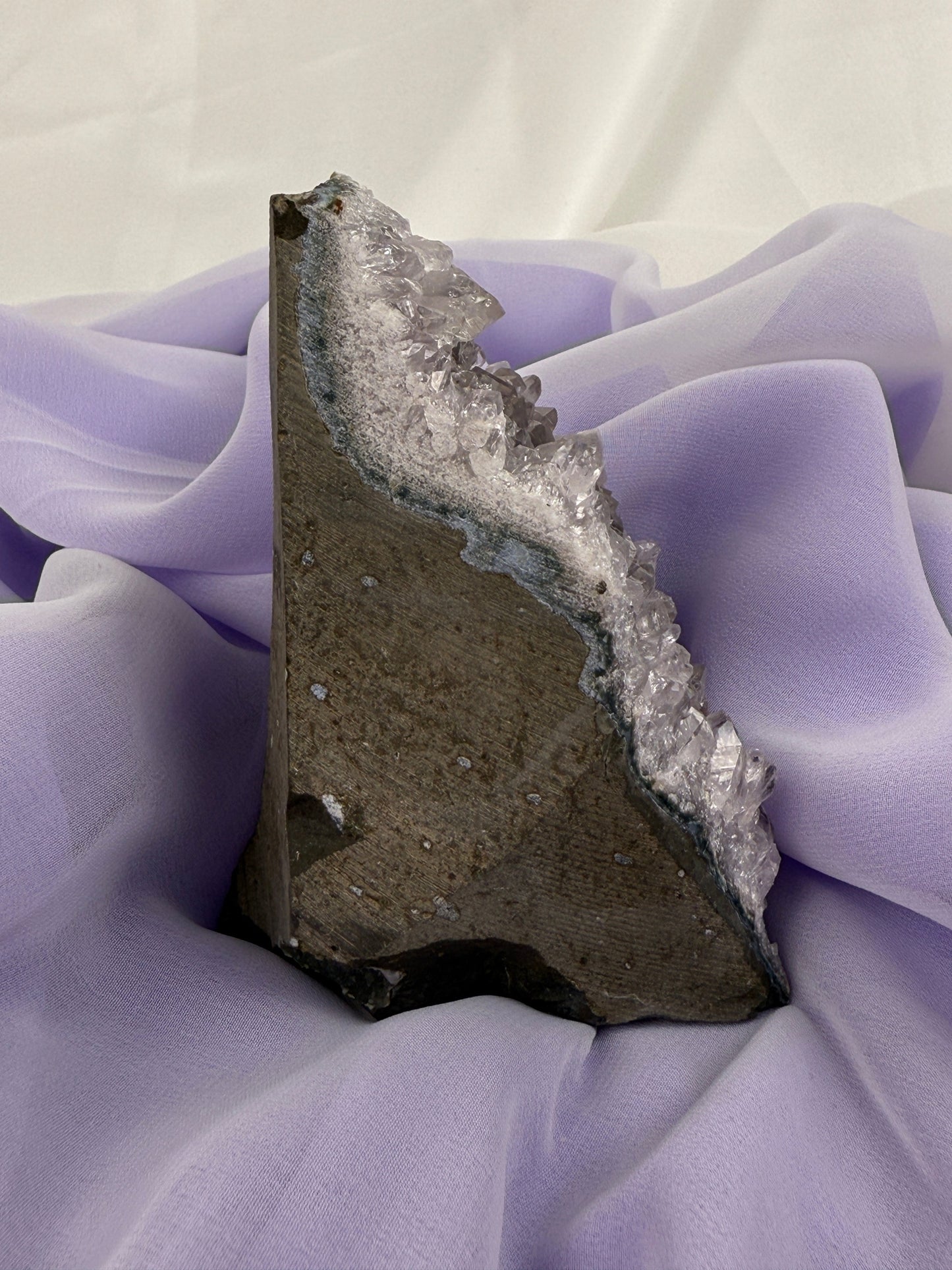 Snowy Amethyst Druze Formation #2