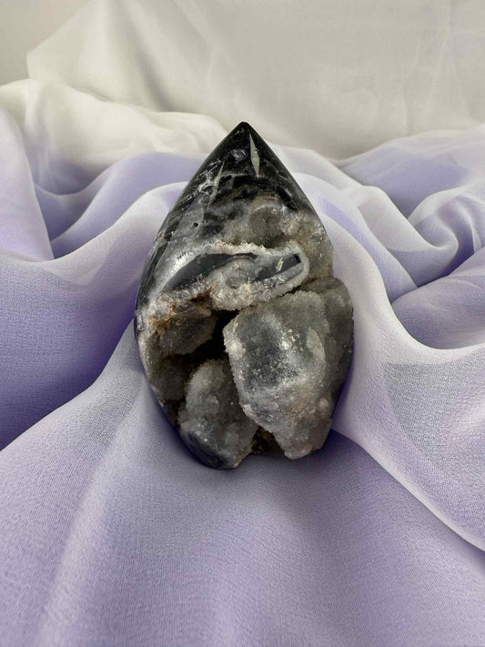 Sphalerite Druzy Flame