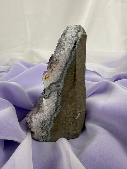 Snowy Amethyst Druze Formation #5