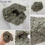 Raw Pyrite (Fool's Gold) Chunks - Choose Your Own!