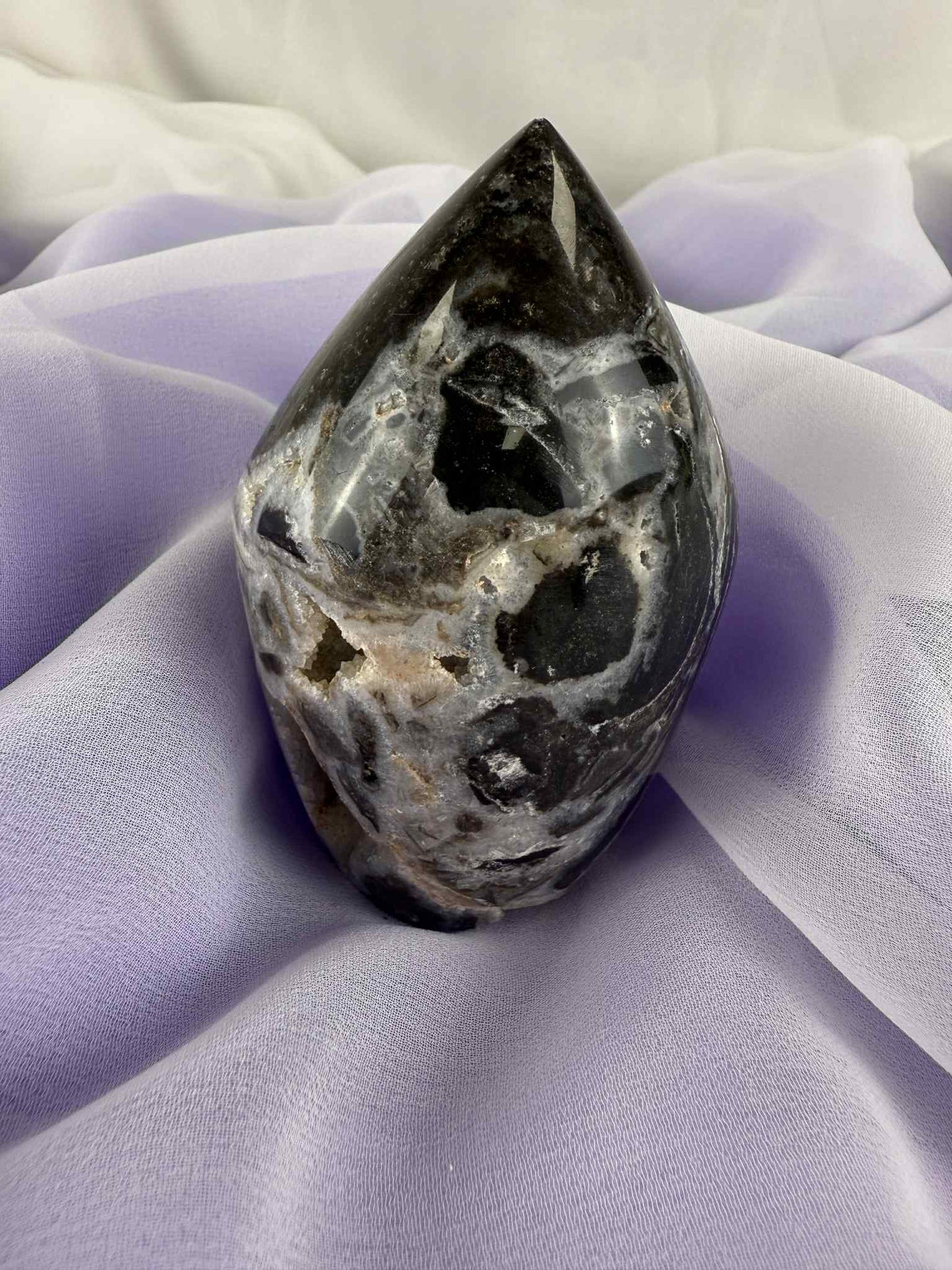 Sphalerite Druzy Flame