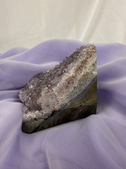 Snowy Amethyst Druze Formation #11