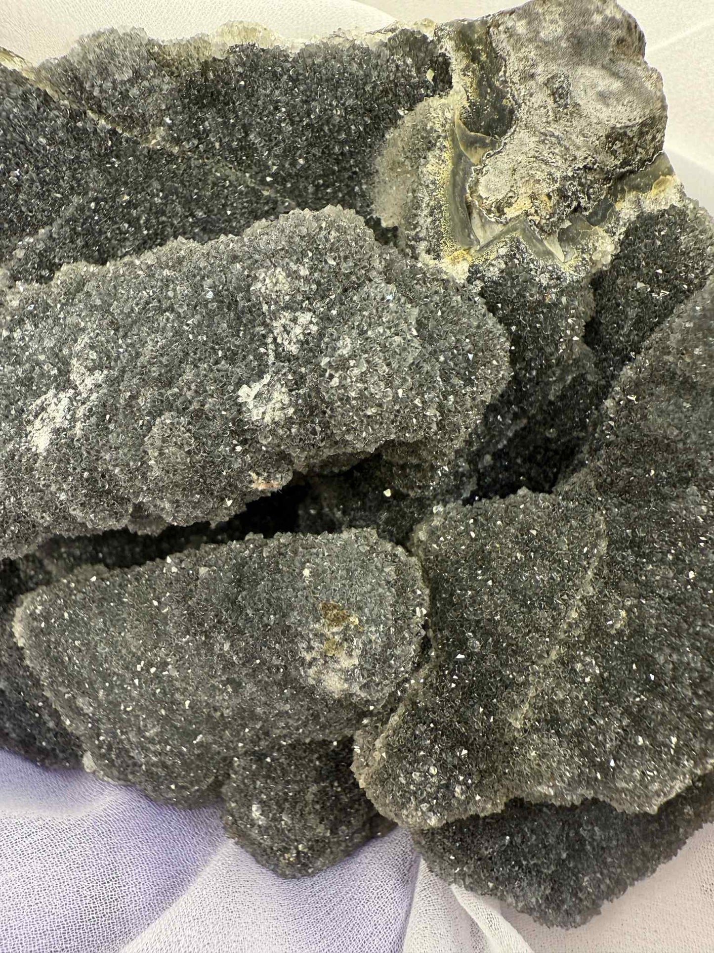 Midnight Amethyst Druze Formation