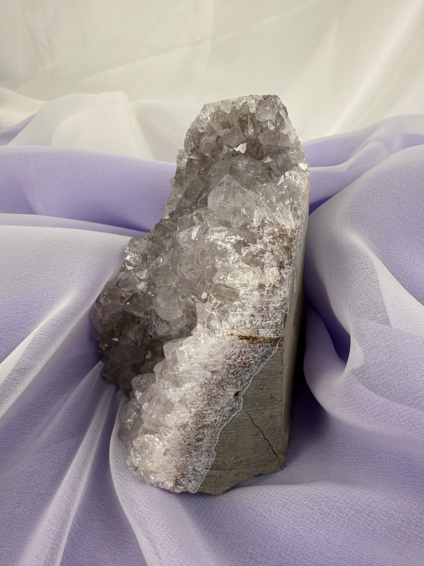 Snowy Amethyst Druze Formation #7