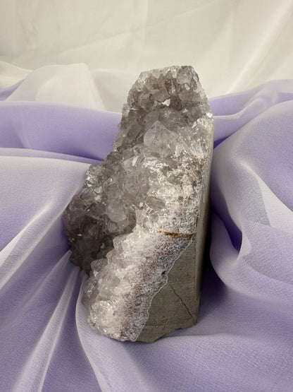 Snowy Amethyst Druze Formation #7