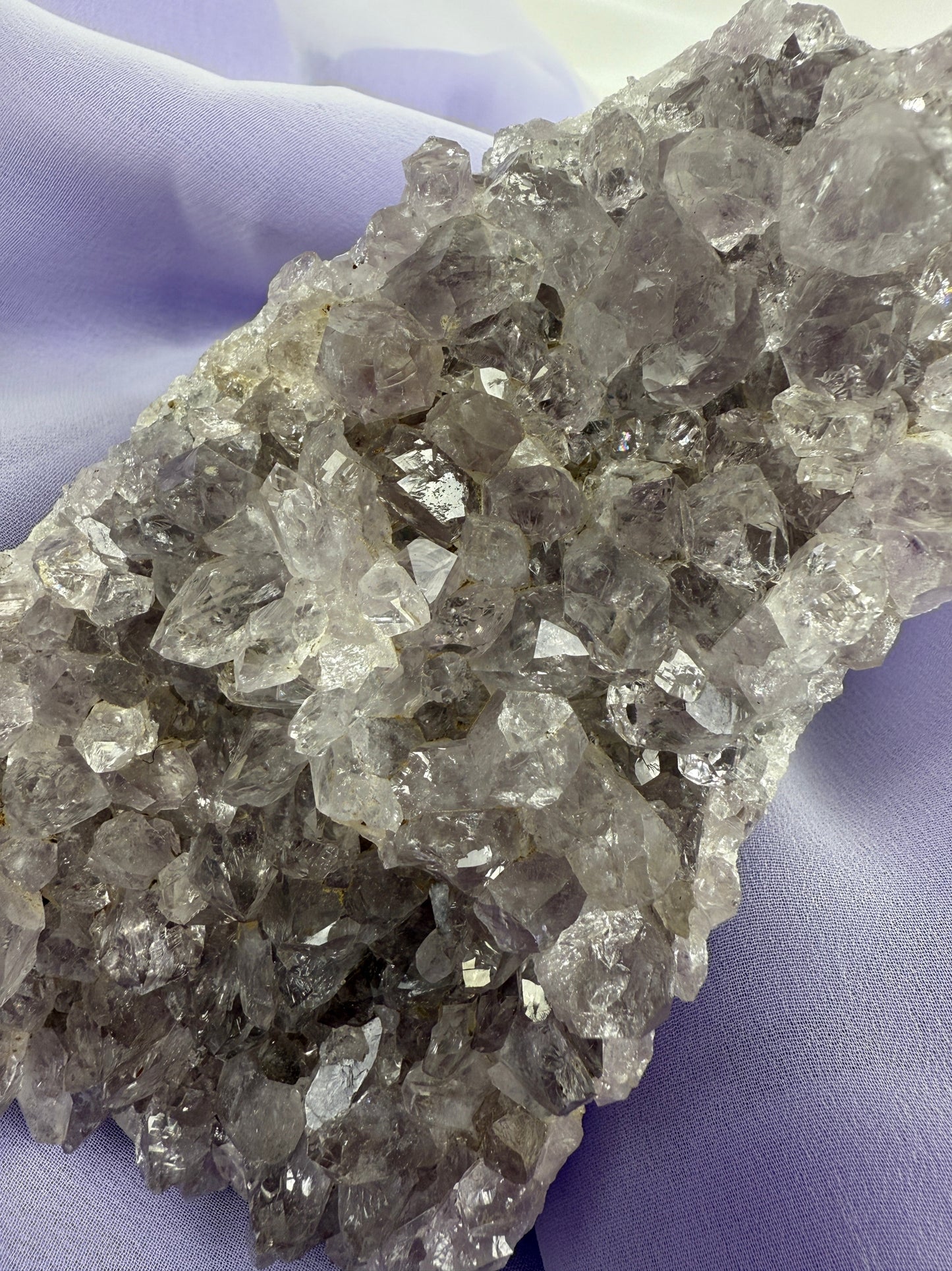 Snowy Amethyst Druze Formation #9