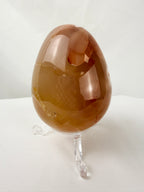 Flower Agate Egg