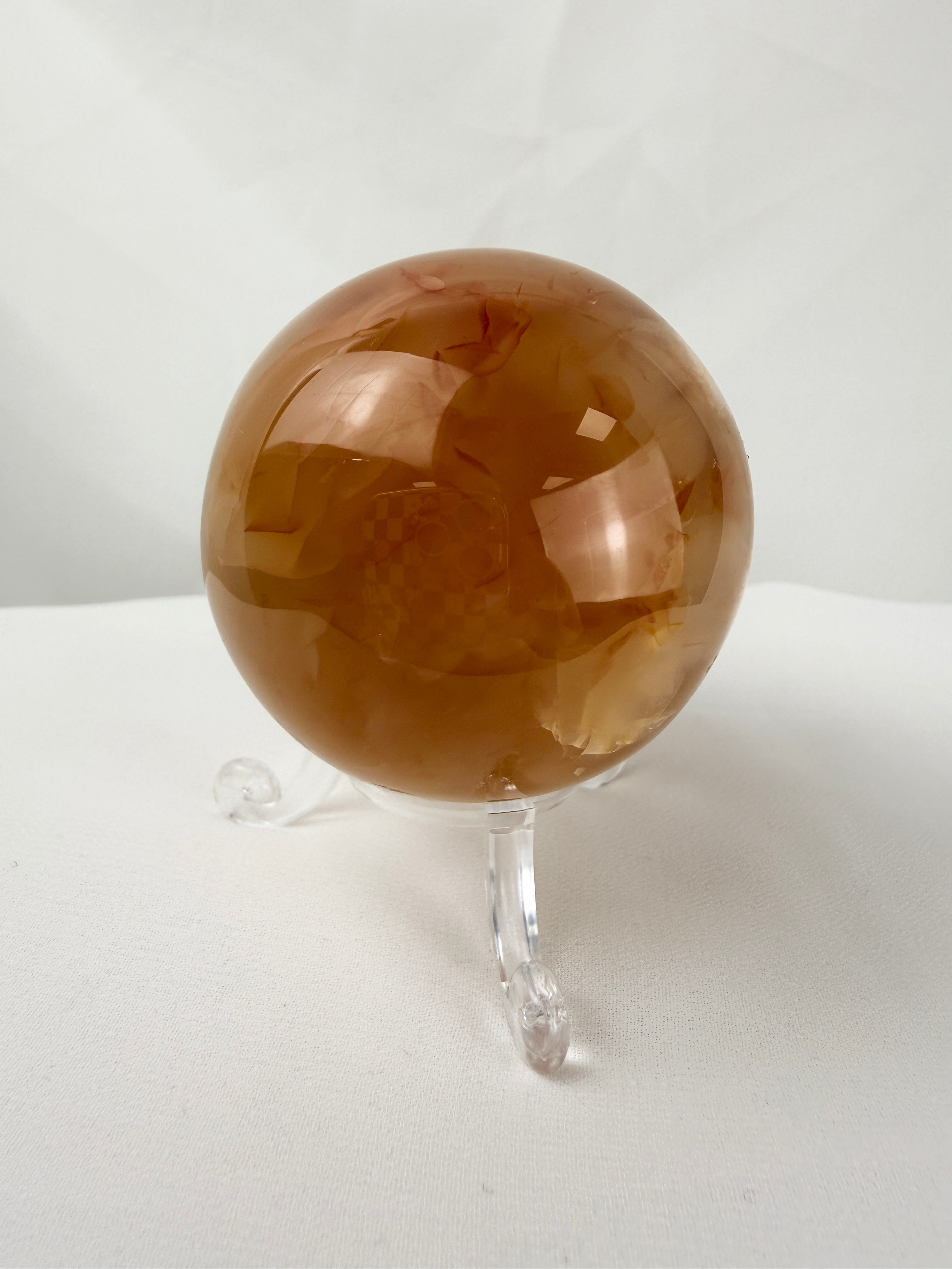 Flower Agate Egg