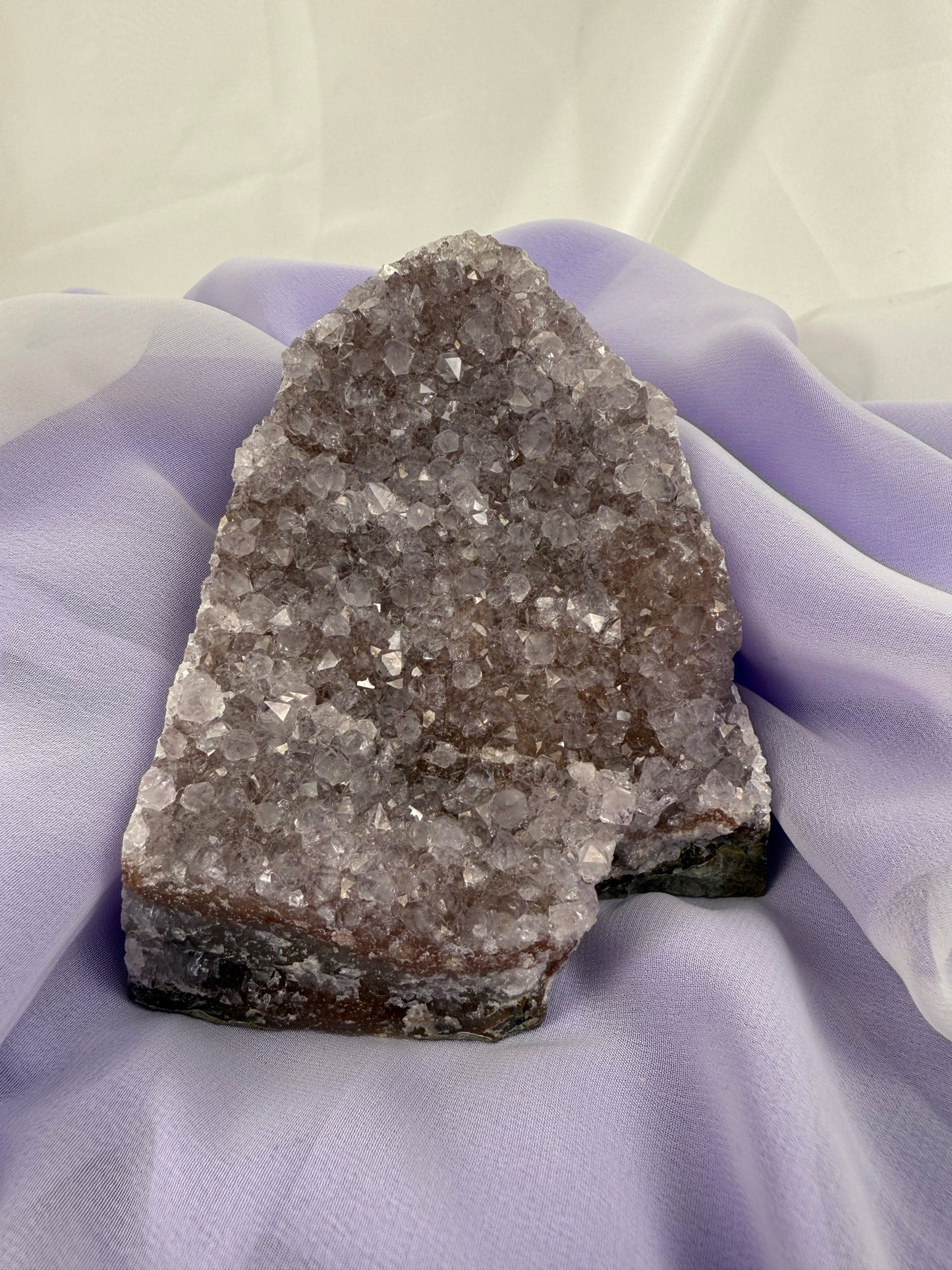 Snowy Amethyst Druze Formation #11