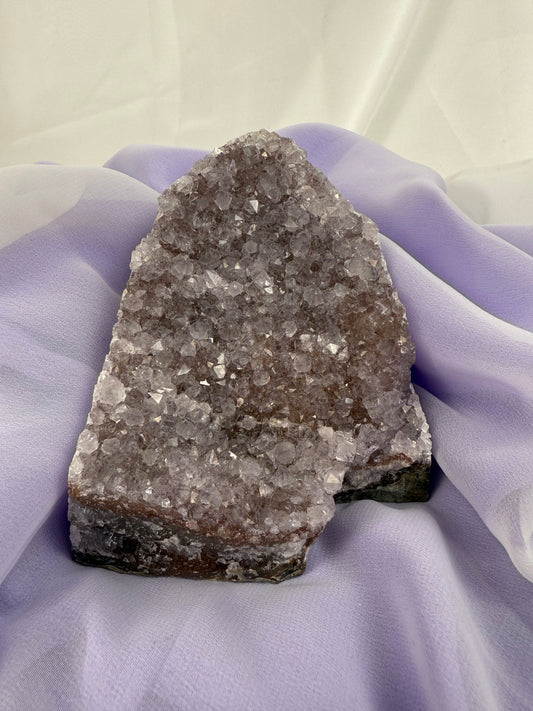 Snowy Amethyst Druze Formation #11