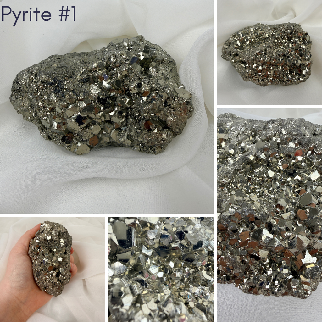 Raw Pyrite (Fool's Gold) Chunks - Choose Your Own!