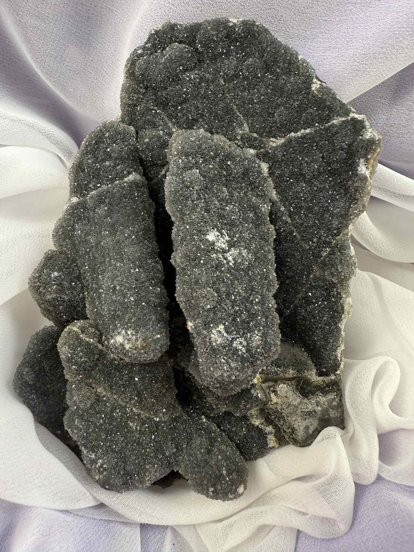 Midnight Amethyst Druze Formation