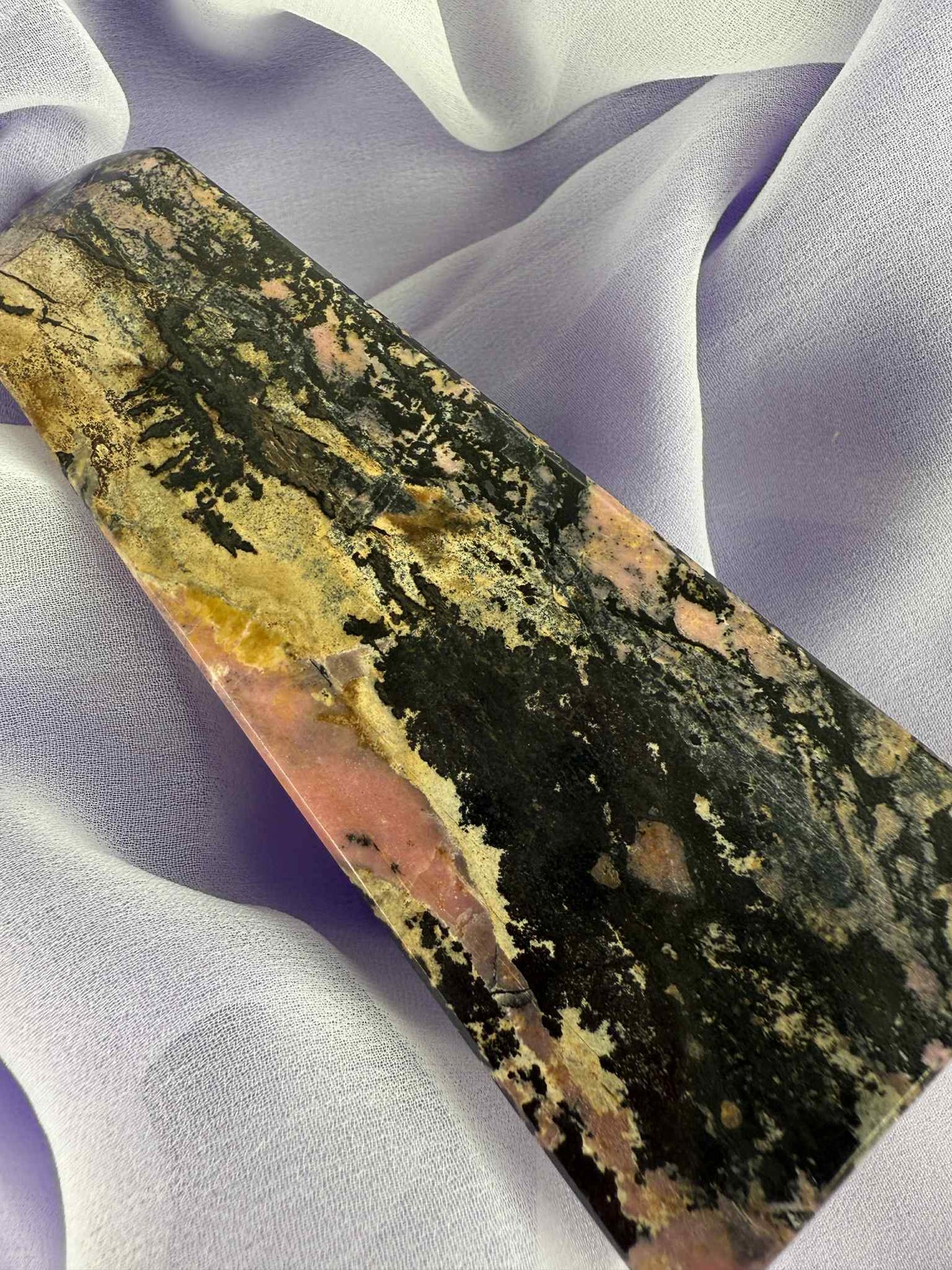 Rhodonite Obelisk