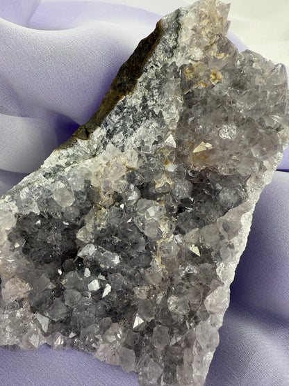 Snowy Amethyst Druze Formation #8