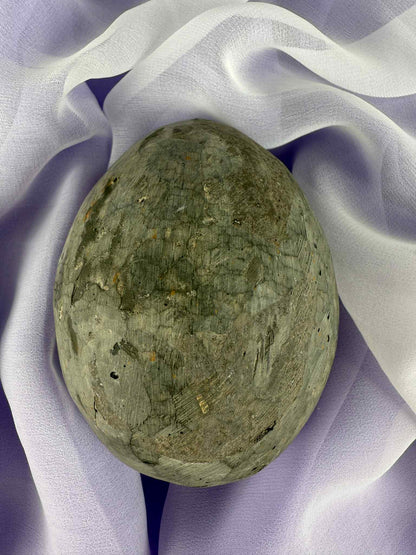 Red Chalcedony Druzy Egg