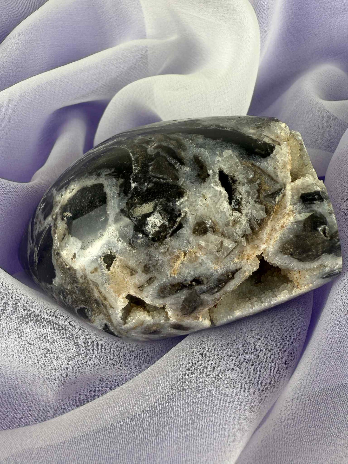 Sphalerite Druzy Flame