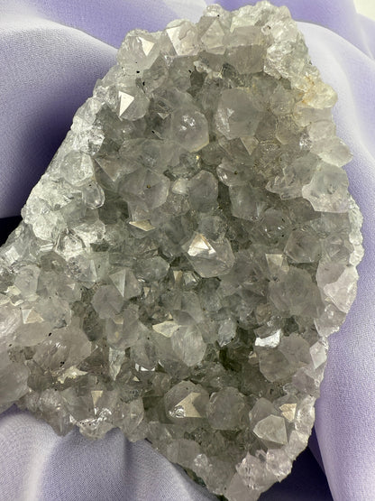 Snowy Amethyst Druze Formation #12